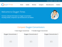 Tablet Screenshot of oxygentimes.com